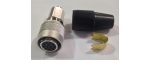HR-1623-ND 12 pin connector plug w/socket insert (connects to camera)